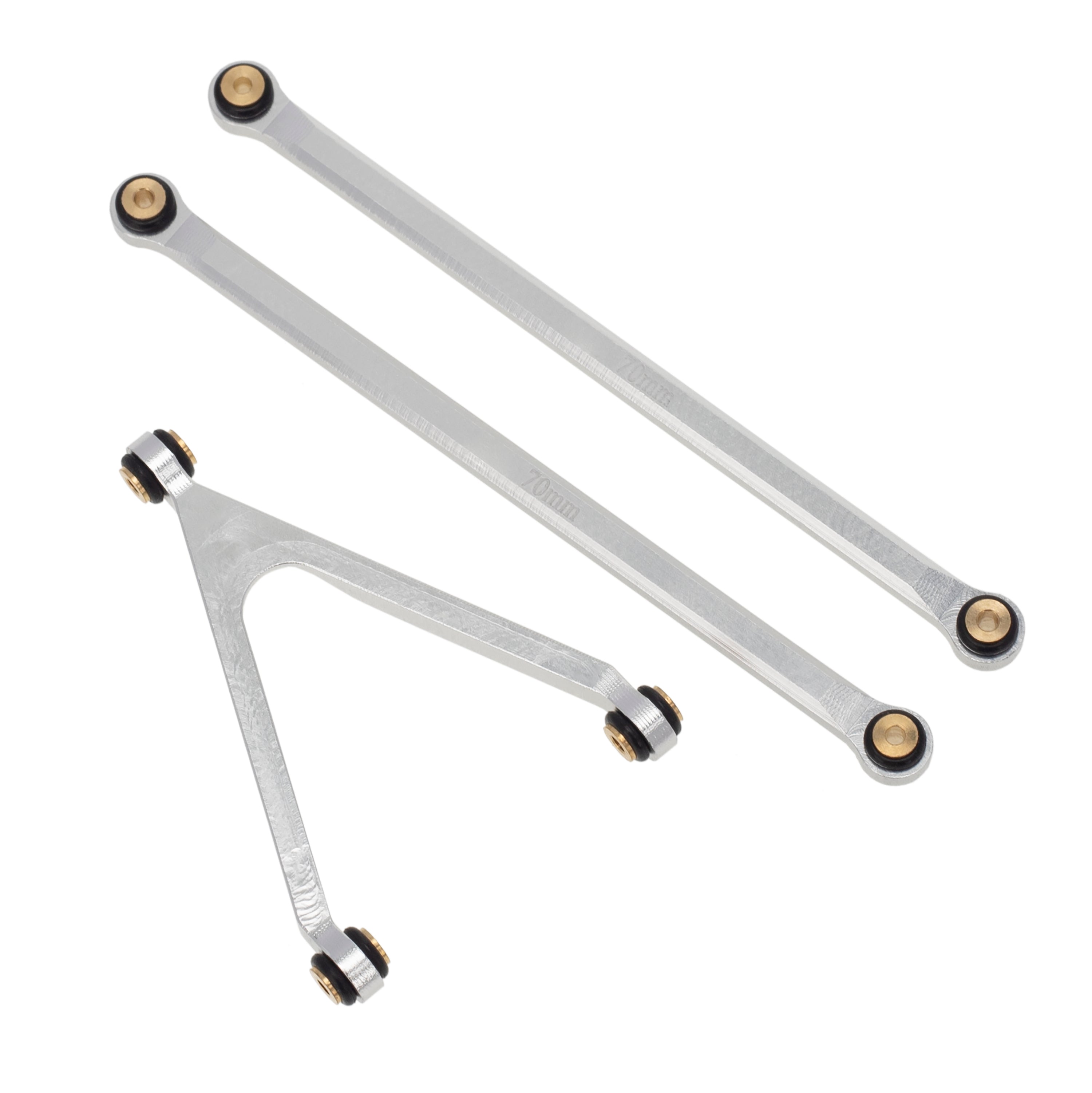 MEUS Racing CNC Aluminum High Clearance Chassis Links for 1/24 Axial S