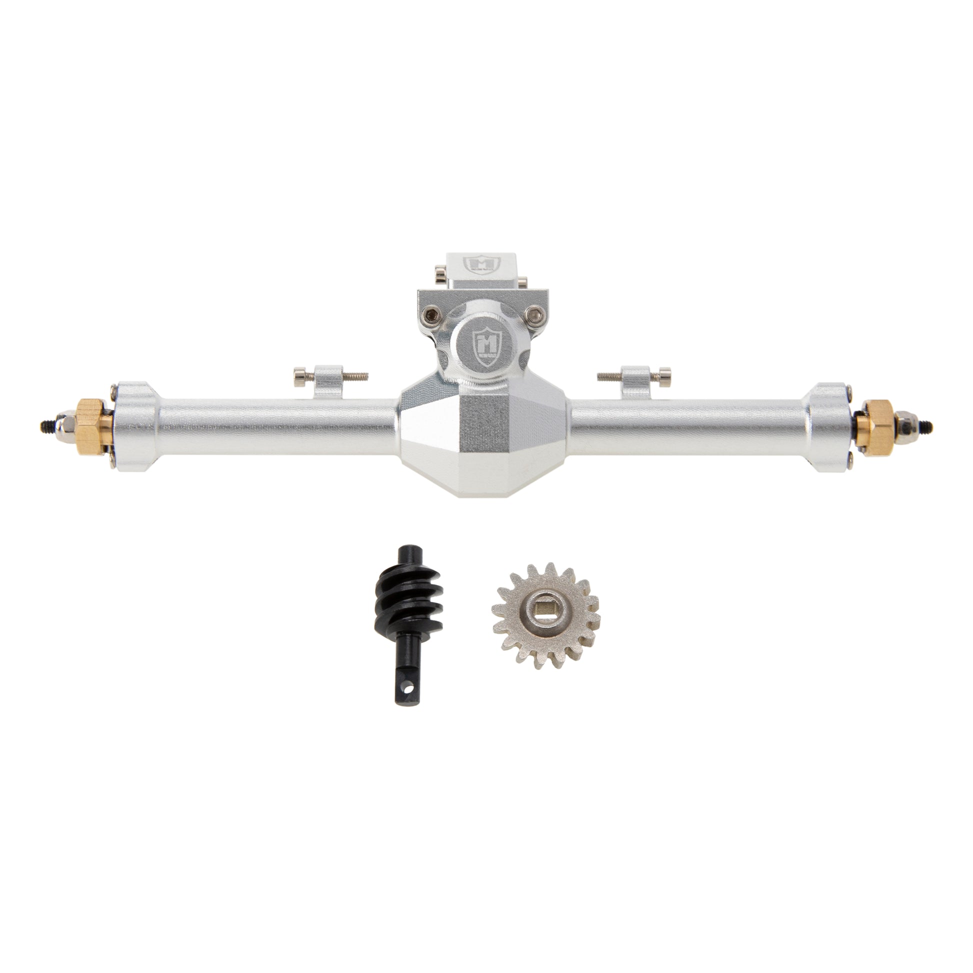 Silver Isokinetic 3-Section CVD Rear Axle for SCX24 