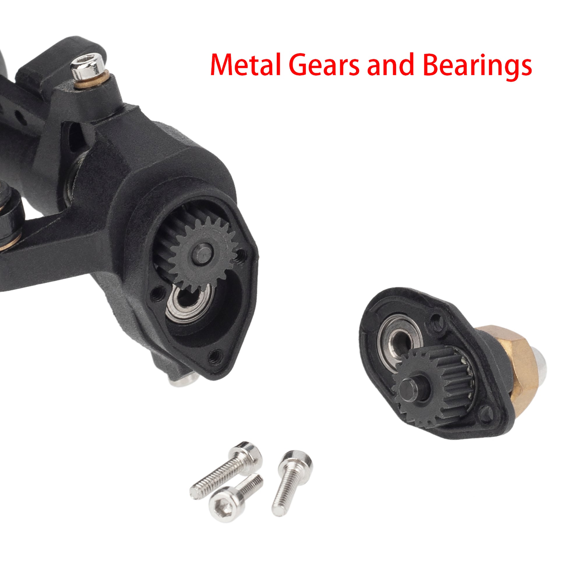 Front Portal Axle steering knuckle with metal gears and bearings 