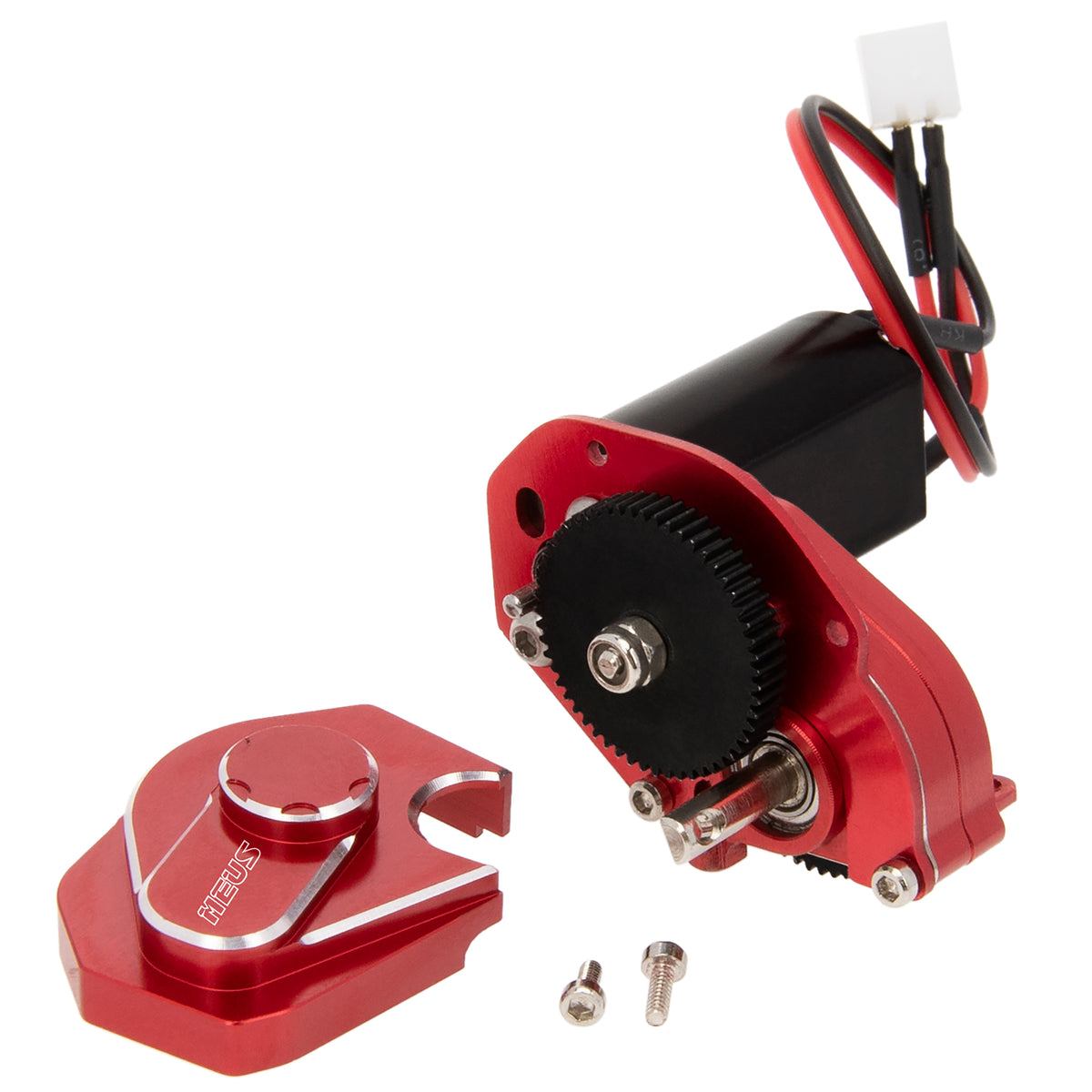 Meus Racing Transmission Gearbox with 050 Motor Kit For Axial 1/24 SCX