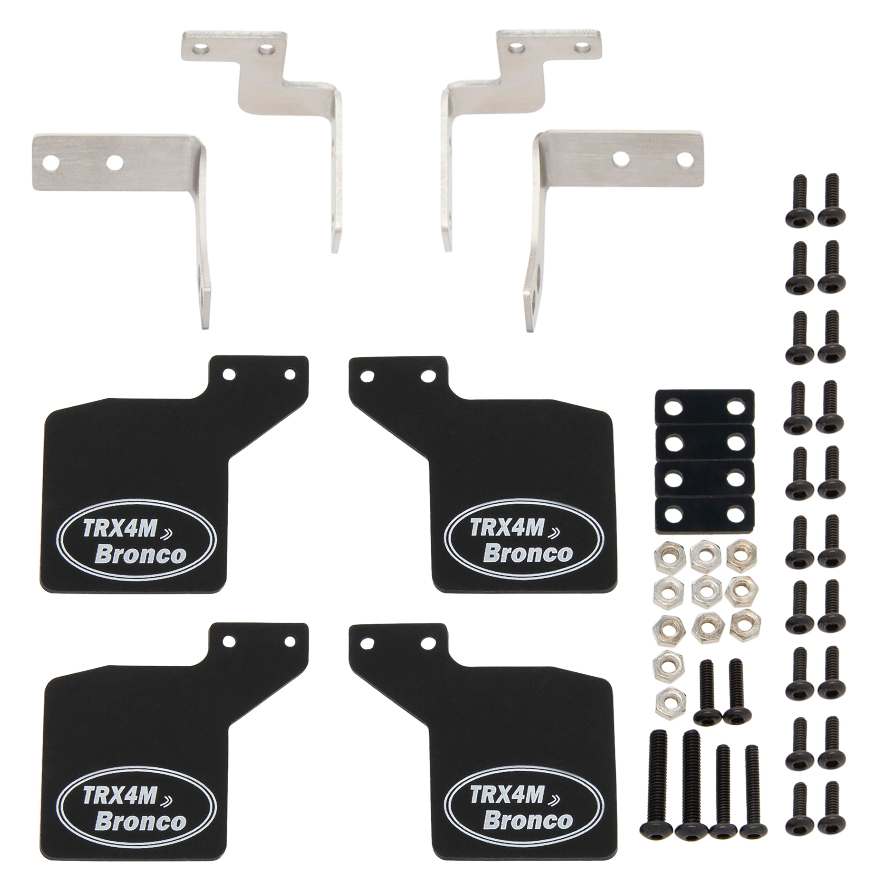 Meus Racing Rubber Fender Mudguard Mud Flaps Metal Stainless Steel Fix