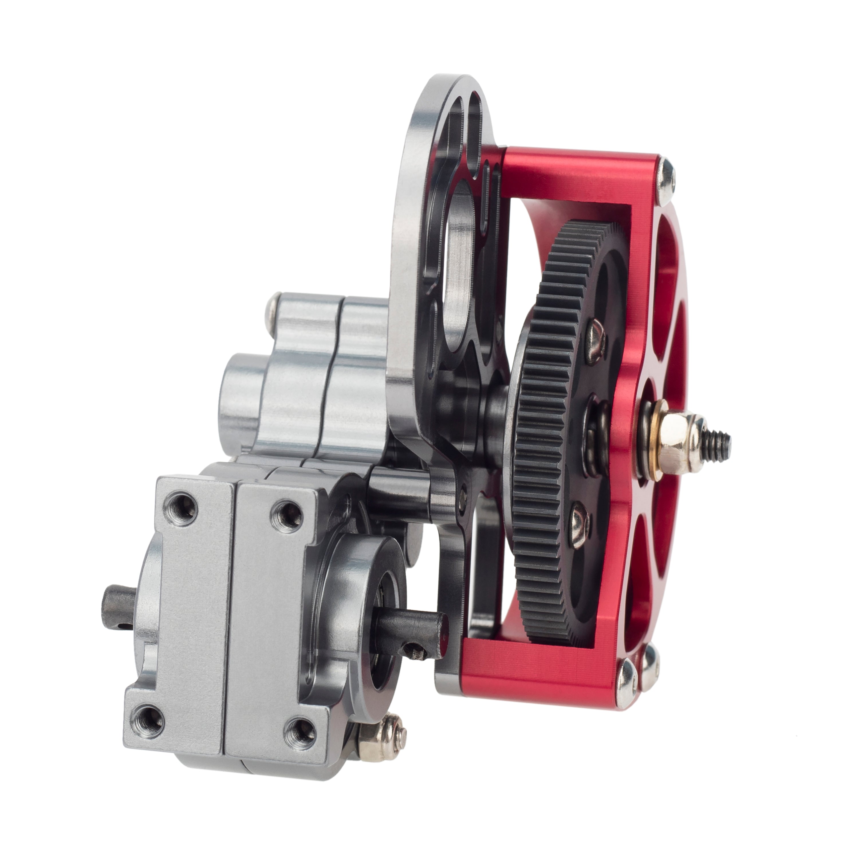 Meus Racing Metal Transmission Gearbox Case with Gear Complete for 1/1