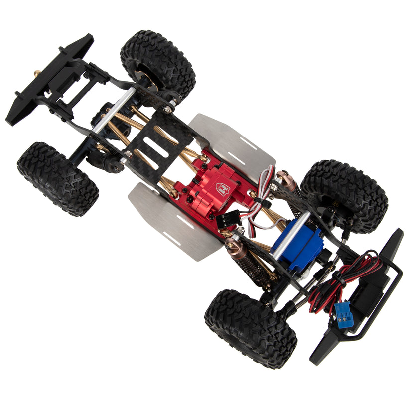Jauarta Servo Étanche Métal 3 Fils Pour Traxxas 1/18 TRX4M – Compatible 1/10 – Engrenage Métal, Couple 4,5 Kg.cm