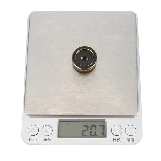 Brass Wheel Hex Adaptor Counter weight
