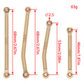 Brass Chassis Link Set size for TRX4M