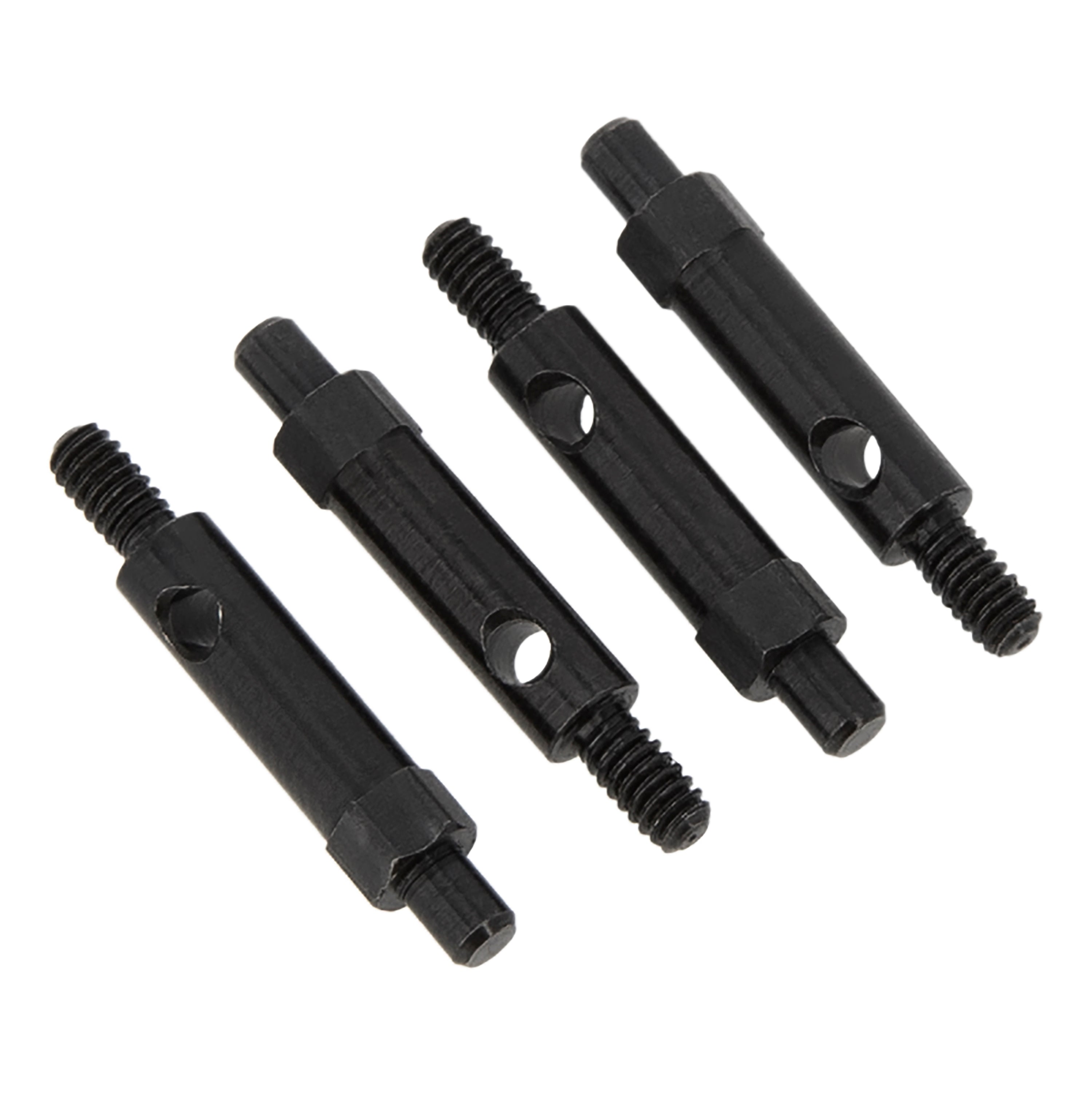 2x Front/Rear CVD Drive Shaft Dogbone Set – 1/10 Scale Axial SCX10 RC Crawler, Electric, Unbranded Hard Axle Shafts