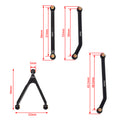 Black Aluminum High Clearance Chassis Links size for Axial SCX24 C10