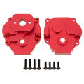 Red CNC Aluminum Transmission Case Gearbox Housing