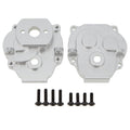 Silver CNC Aluminum Transmission Case Gearbox Housing