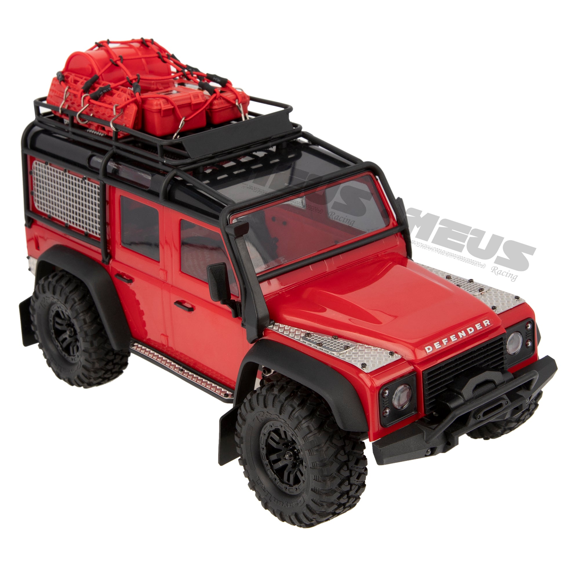 Red RC Car Decoration Parts