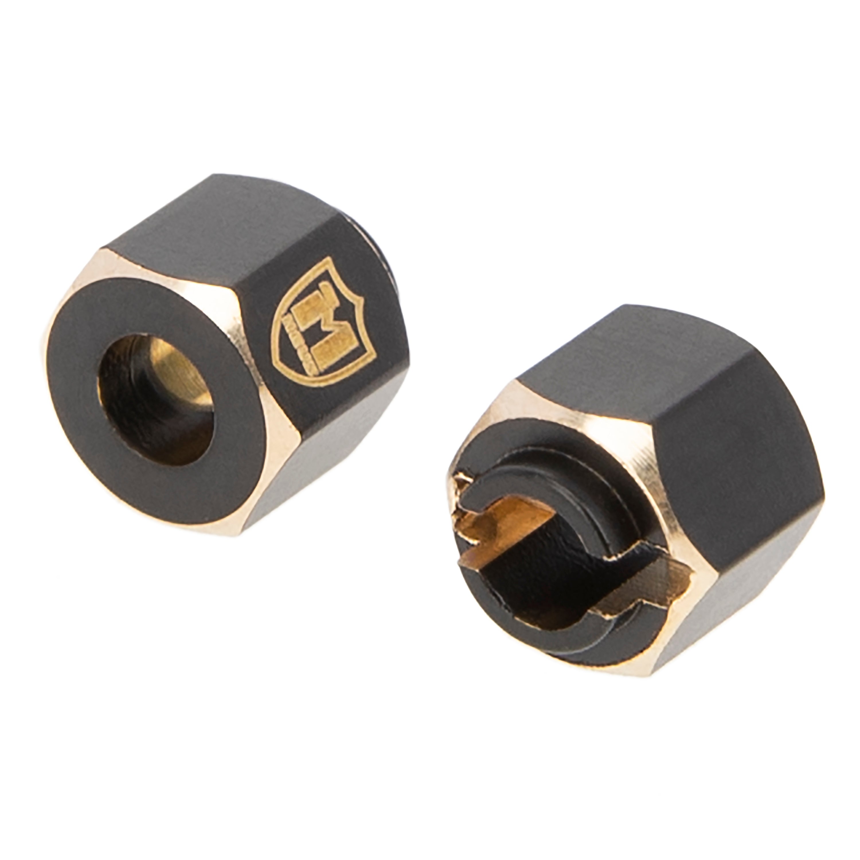 Meus Racing Brass Wheel Hex Hub Extenders Adaptor 6mm(+2mm) for 1/18 T