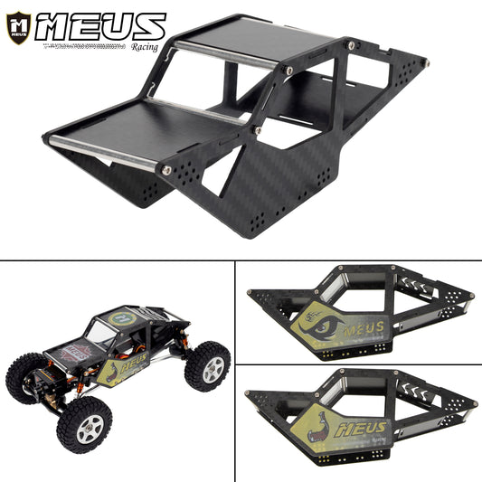 Meus Racing 1/24 Carbon Fiber Cage Body Shell for SCX24