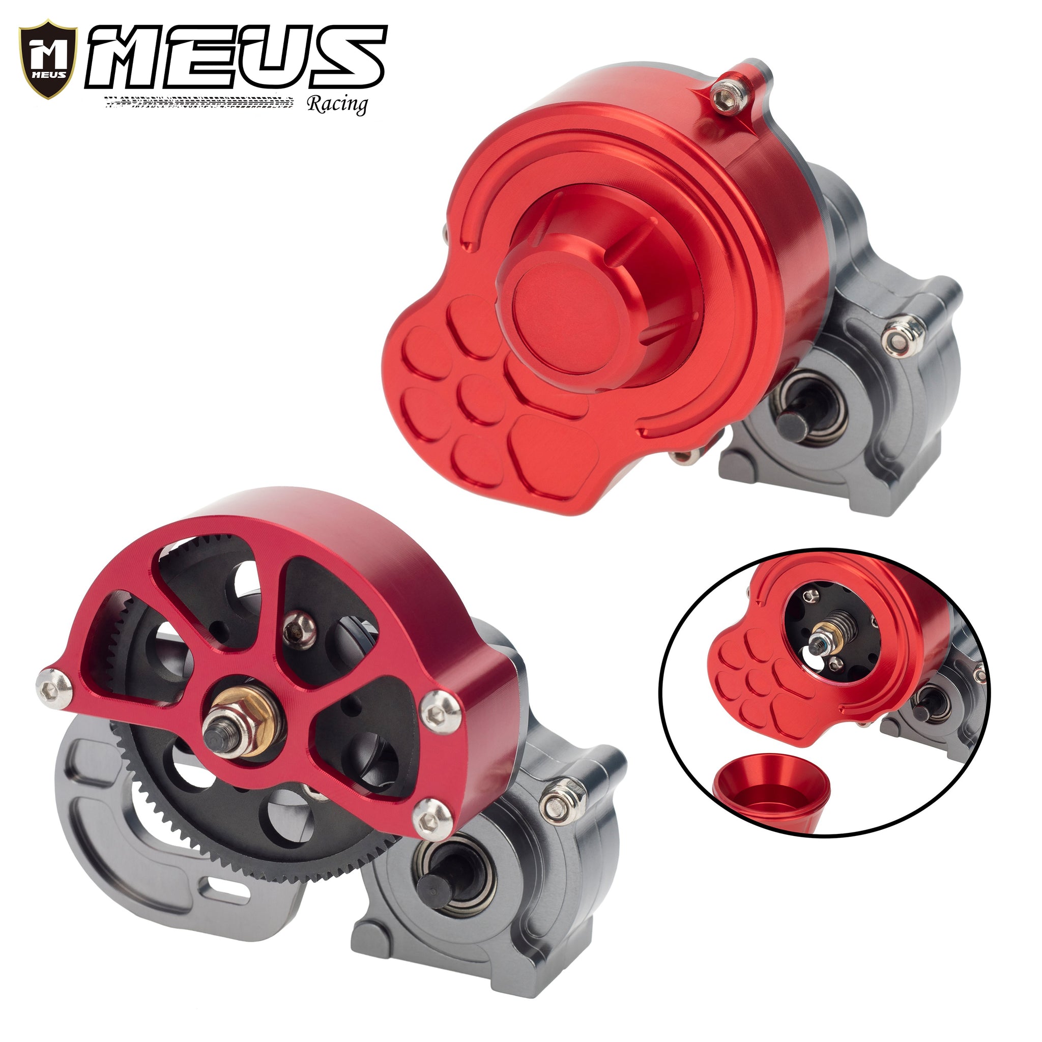 Parti di ricambio per telaio in metallo con passo da 313 mm, adatte per auto cingolate RC 1/10 Parti di ricambio per telaio in metallo con passo da 313 mm, adatte per auto cingolate RC 1/10
